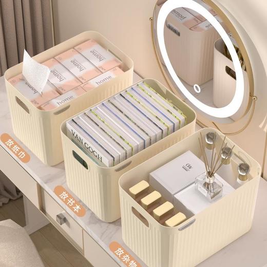 收纳箱子床底露营化妆品衣服收纳盒衣物玩具塑料家用被子收纳筐 商品图3