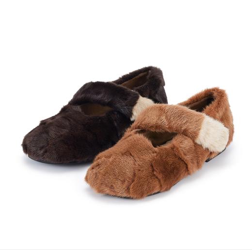 westory2023年冬季新款平底舒适保暖毛里单鞋S23DM83891 商品图2