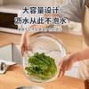 多功能蔬菜脱水器厨房沙拉甩干器塑料脱水机沥水篮甩水篮手动家用 商品缩略图2