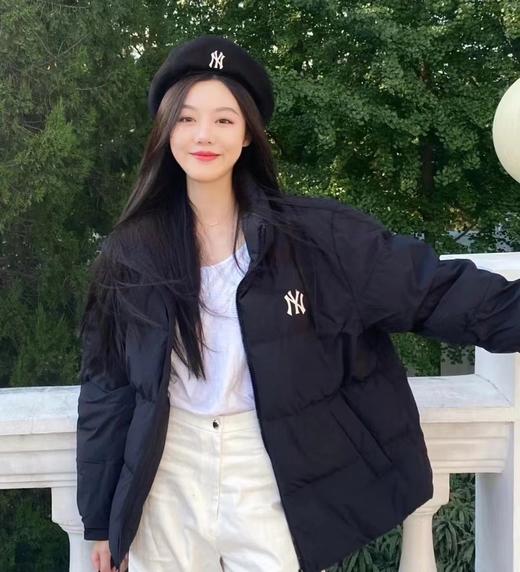 代购级版本！！MLB纽约洋基队微标LOGO短款长款羽绒服情侣款 商品图3