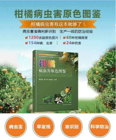柑橘病虫害原色图鉴【中国农业出版社官方正版】  蔡明段主编 柑橘种植必备 柑橘实用 商品图2