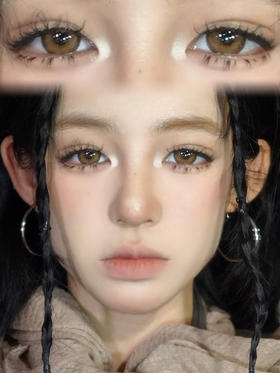 CHEESE LA BROWN 「含玻尿酸」半年抛型 200/600度缺，其他度数货全！