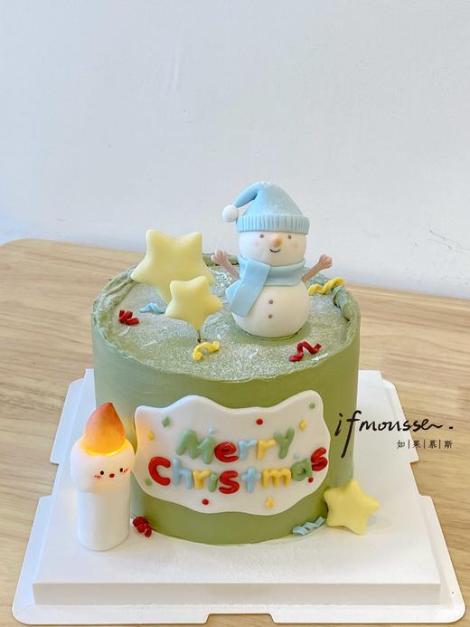 「节日特别款」圣诞节小雪人 蜡烛可亮 商品图0