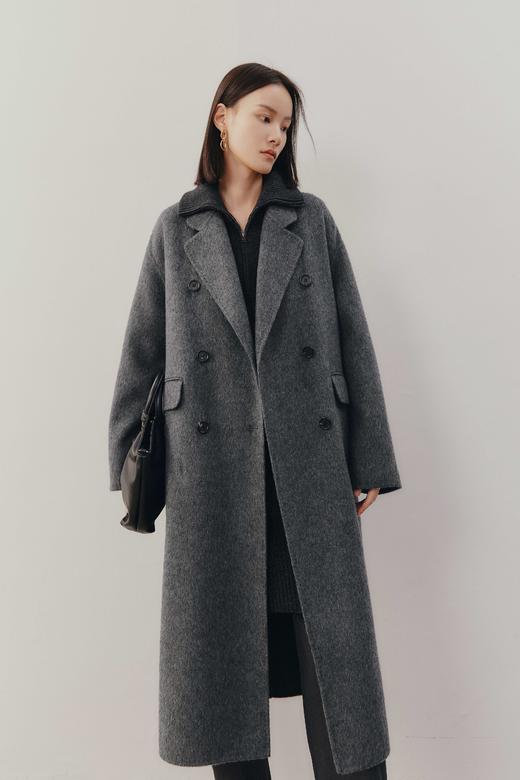 【商场同款】麦檬双面呢大衣5DA170241 商品图7