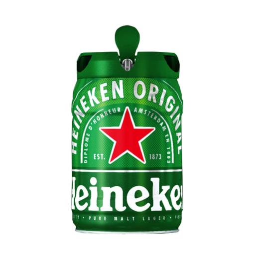 Heineken/喜力 啤酒 5L/桶 荷兰原装进口 铁金刚  桶装 包邮 新老包装随机发货 商品图2
