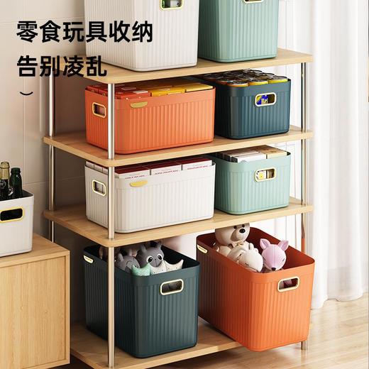 收纳箱子床底露营化妆品衣服收纳盒衣物玩具塑料家用被子收纳筐 商品图2