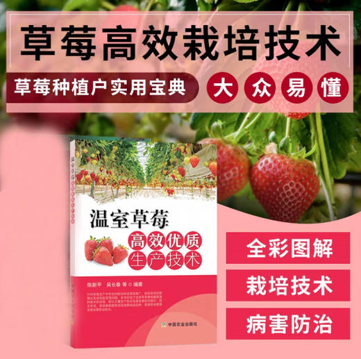 温室草莓高效优质生产技术【官方正版，可开发票，下单时留开票信息和电子邮箱】 商品图0