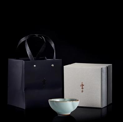 台湾丰子汝窑系列梅花杯 商品图5