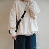 HARVESTY 落肩袖长袖圆领插袋卫衣(2色可选) 商品缩略图0
