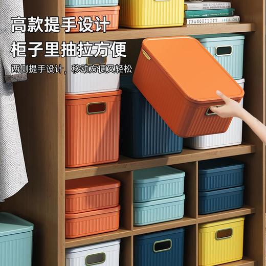 收纳箱子床底露营化妆品衣服收纳盒衣物玩具塑料家用被子收纳筐 商品图1