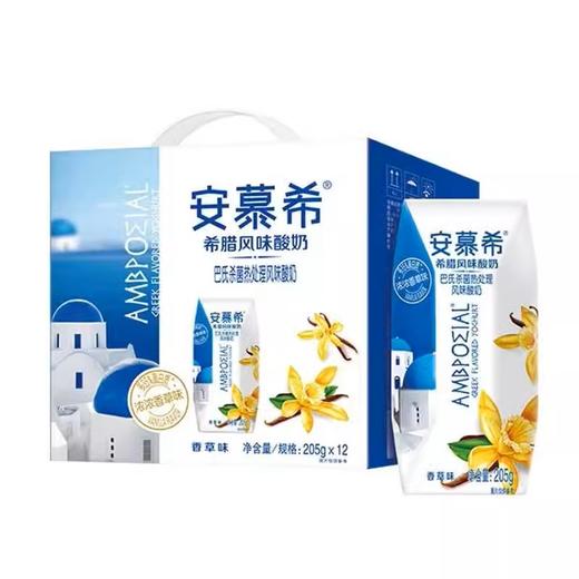 安慕希常温酸奶香草味205g*12 商品图0