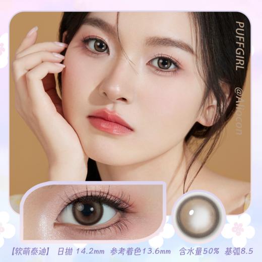 Puffgirl 软萌泰迪 14.2mm【日抛|10片/盒】 商品图0