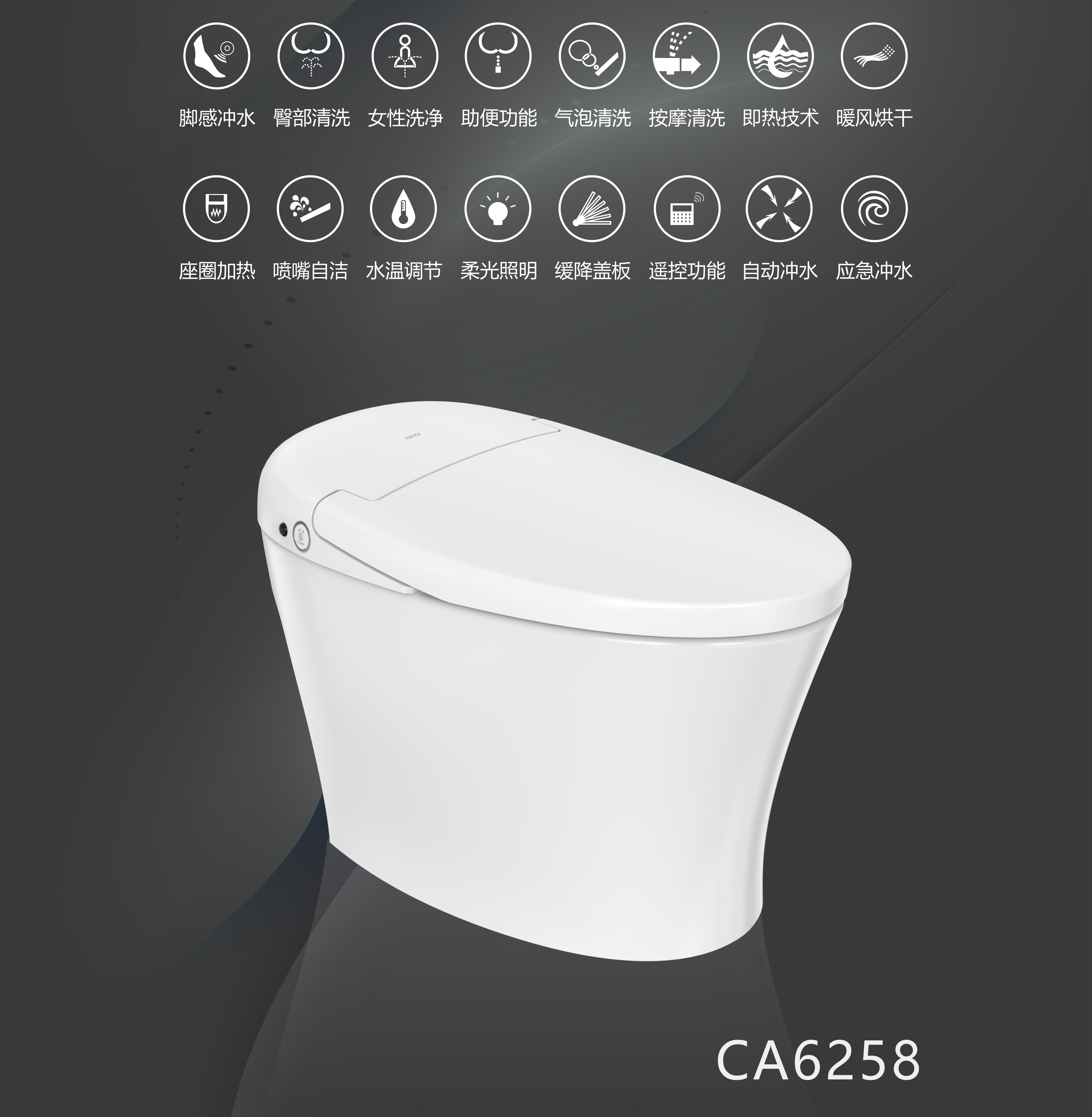 大信智能马桶CA6258