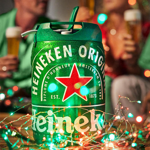 Heineken/喜力 啤酒 5L/桶 荷兰原装进口 铁金刚  桶装 包邮 新老包装随机发货 商品图0