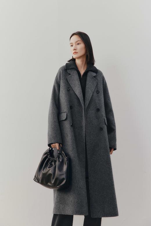 【商场同款】麦檬双面呢大衣5DA170241 商品图4