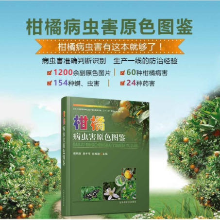 柑橘病虫害原色图鉴【中国农业出版社官方正版】  蔡明段主编 柑橘种植必备 柑橘实用 商品图1