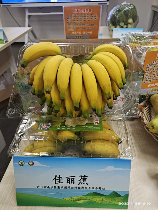 南沙佳丽香蕉无公害无催熟4斤装 商品图1