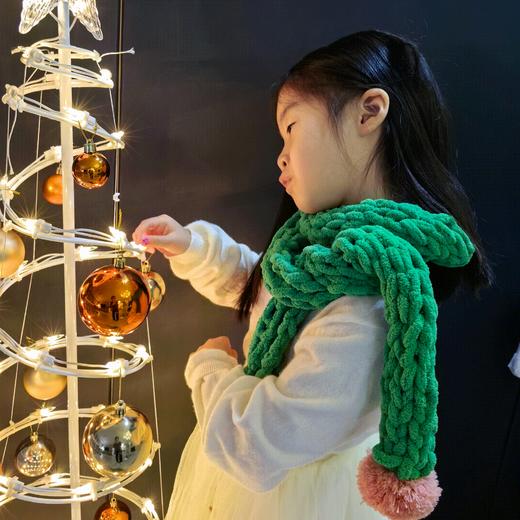 🌈冬季实用手工绝绝子!!DIY手编暖冬三件套围巾🧣+帽子👒+包包👜】💰88元超值到手❗ 孩子能自己编毛线，主打保暖又实用💯锻炼孩子动手能力，培养自给自足意识！✅步骤简单，一直手指绕圈圈  商品图0