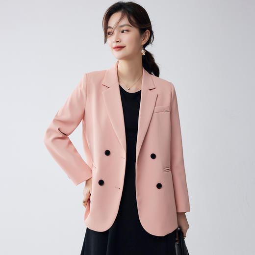 【简约精致】罗蒙春秋款女士西服职场通勤大众简约日常百搭西服外套女 商品图6