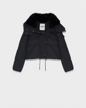Yves Salomon - Puffer Jacket CB - 女装 - 羽绒夹克 - 黑色