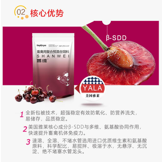 【善维】禽用复合氨基酸维生素1公斤 商品图4