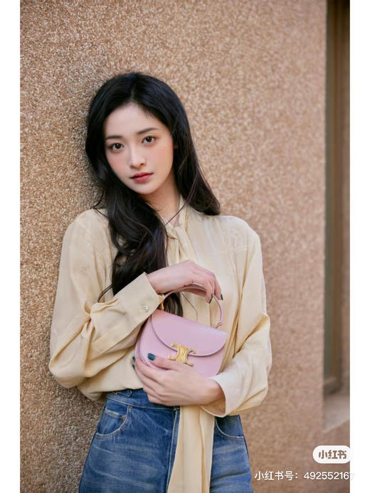 Celine迷你马鞍-粉色 商品图7