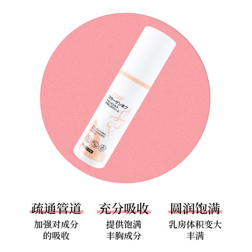 【日本原装进口】日本CUF美胸乳液 胸部护理胶原蛋白 胸部紧实 滋养水润 饱满Q弹 商品图1