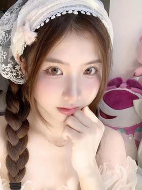 Sntty月抛美瞳 水水棕 14.2mm