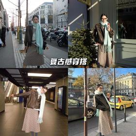 新品上身 | 冬日街头❄复古感look✨