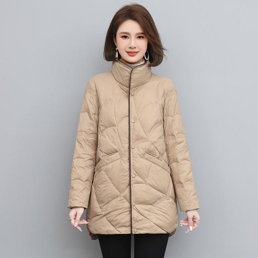 新款小众轻奢长祥门禁撞设计羽绒服HR-YIZX8296 商品图0