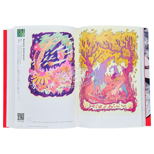 【中商原版】VISIONS2024画集 pixivp站插画年鉴 日本插画师作品集 望月けい封面收录特别访谈 日文艺术原版 商品图8