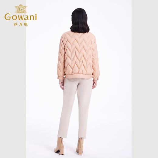 乔万尼羽绒服女冬季新款收腰设计保暖短款ET4T999 商品图4