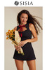 sisia新款泳衣女黑色小黑裙性感显瘦泡温泉连体泳衣高级感 商品缩略图1