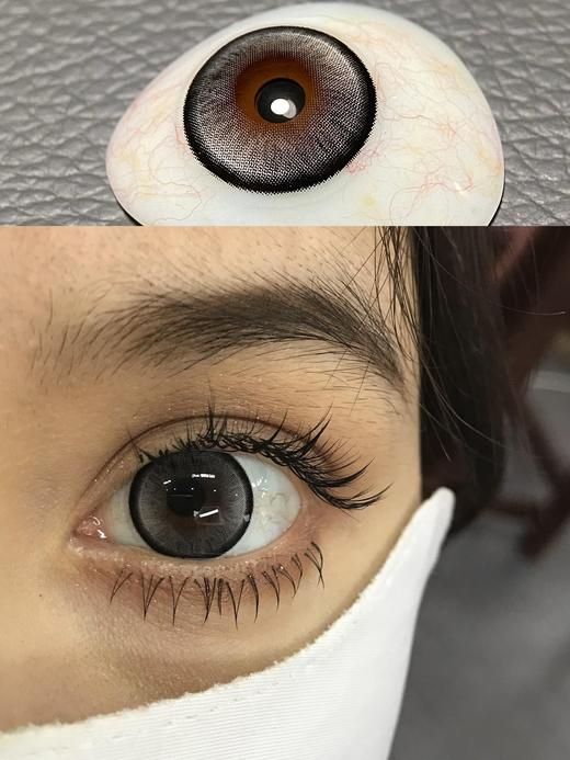 papadox日抛 关掉月亮 灰黑 14.5mm 日抛无售后！！ 商品图4