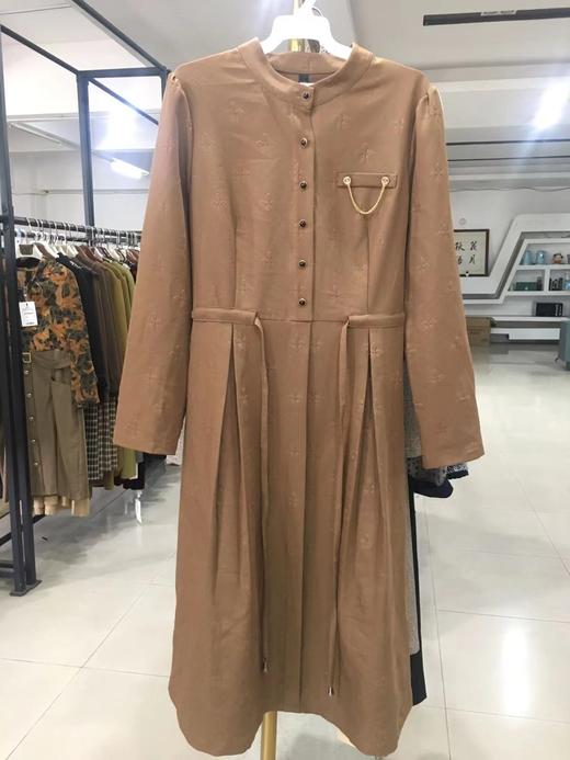 A7016        复古气质修身显瘦打底连衣裙（特价不退换） 商品图1