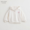 马克珍妮女童连帽卫衣儿童超舒棉宽松卡通上衣外套春装新款240077 商品缩略图1