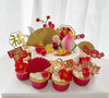 7寸+10cup cake喜庆蛋糕 商品缩略图0