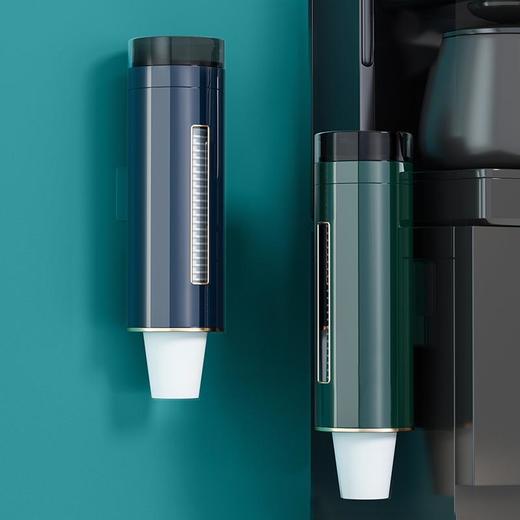 轻奢一次性杯子取杯器饮水机免打孔自动落杯器纸杯水杯防尘收纳架 商品图1