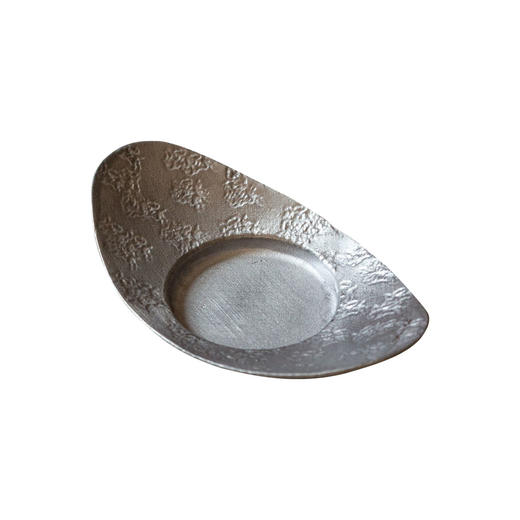 茶香记 古锡 元宝杯垫 精美锤纹 银光灿灿 寓意美好 功夫茶具 商品图4