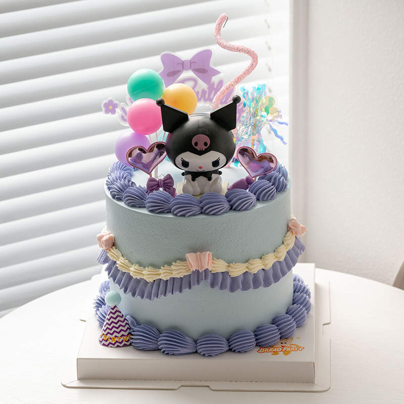 情景蛋糕 网红库洛米 牛奶奶油情景蛋糕 生日蛋糕 大理同城送