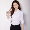 【含桑蚕丝】罗蒙女士长袖衬衫商务通勤简约百搭清新日常上装开衫女 商品缩略图6