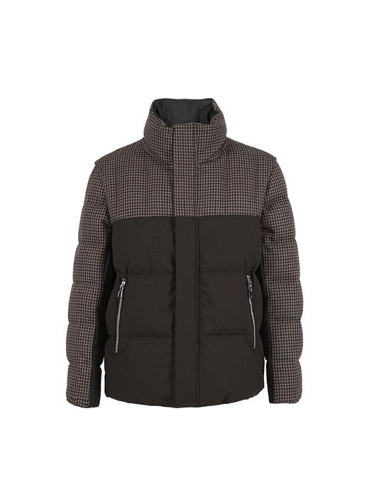 callisto咖色精选霍多巴吉白鹅绒羽绒服 FSFED022Y 商品图0