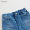 马克珍妮女童弹力牛仔喇叭裤 儿童修身牛仔裤春装新款裤子240219 商品缩略图3