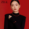 ZEGL红玛瑙串珠项链女S925银2023新款爆款轻奢小众秋冬毛衣锁骨链 商品缩略图2