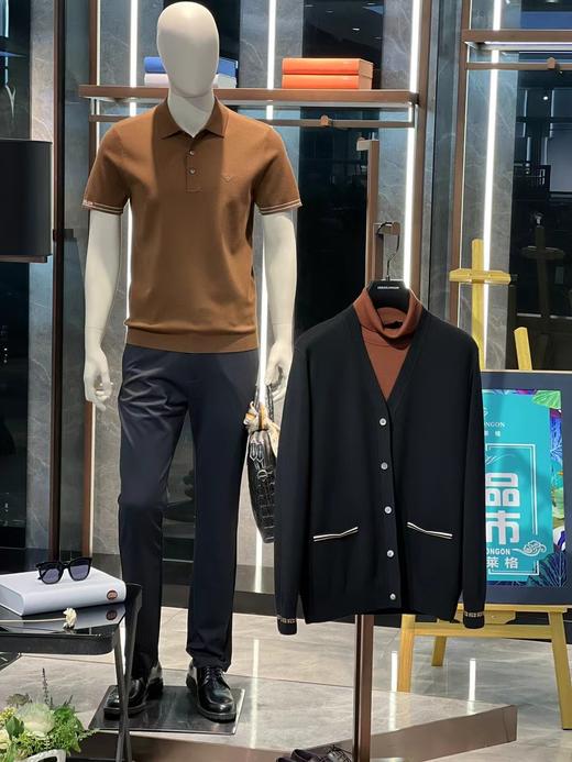 4F乔治莱格羊毛短T 商品图0