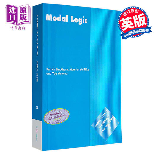 【中商原版】模态逻辑 剑桥理论计算机科学论文集 英文原版 Modal Logic Maarten de Rijke 商品图0