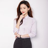 【含桑蚕丝】罗蒙女士长袖衬衫商务通勤简约百搭清新日常上装开衫女 商品缩略图2