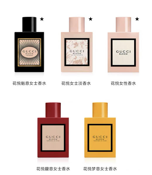【中小样】GUCCI古驰花悦女士淡香水5ml Q香 商品图4