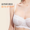 奶糖派大胸显小内衣半杯月光曲防凸点超薄无痕蕾丝显瘦承托内衣女 商品缩略图2