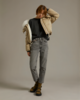 Yves Salomon - Puffer Jacket CB - 女装 - 羽绒夹克 - 米黄/白 商品缩略图2